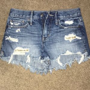Size 00 Abercrombie & Fitch Denim Shorts